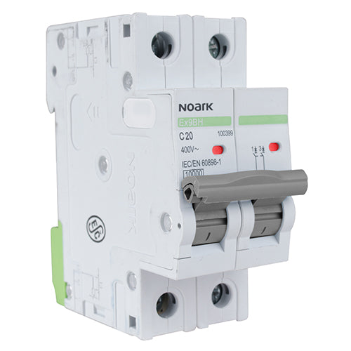 IUD2C40 INTERRUPTOR TERMOMAGNETICO DIN 2P 40A IUSA