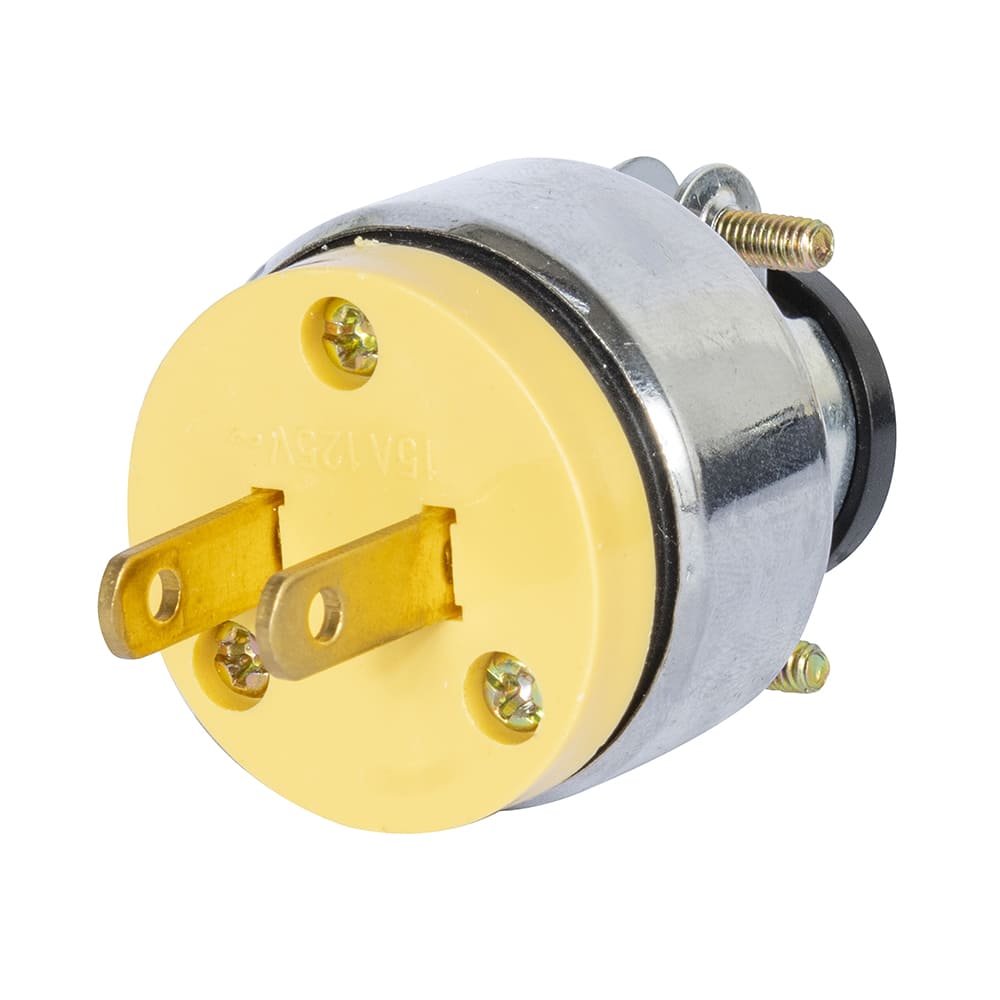 Clavija blindada sencilla, 15 a, 125 v, IUSA