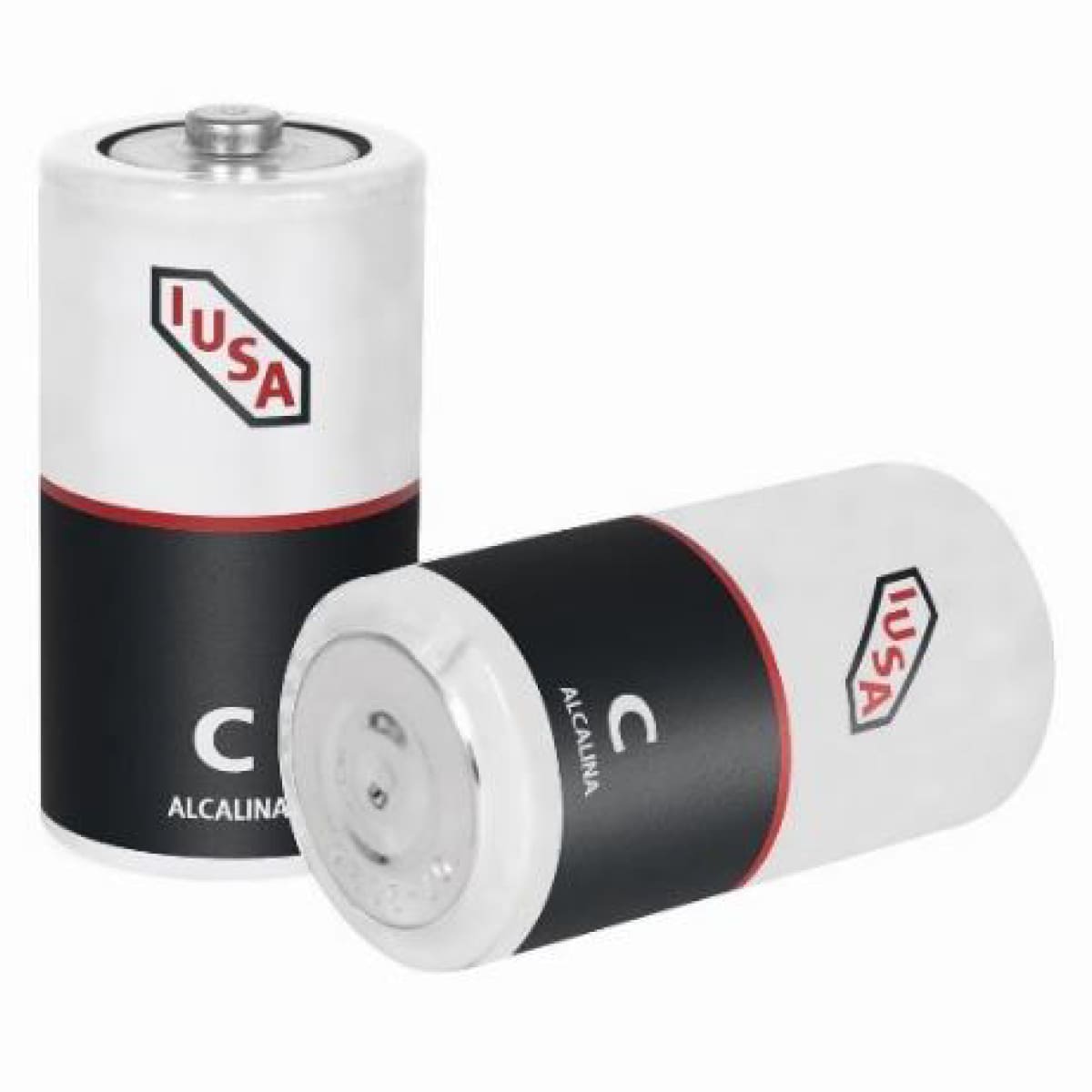 Pilas alcalinas tipo C IUSA 2 piezas