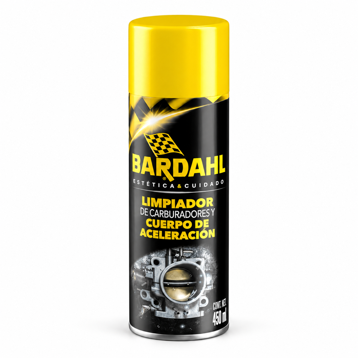 Limpiador de carburadores Bardahl, 450 ml