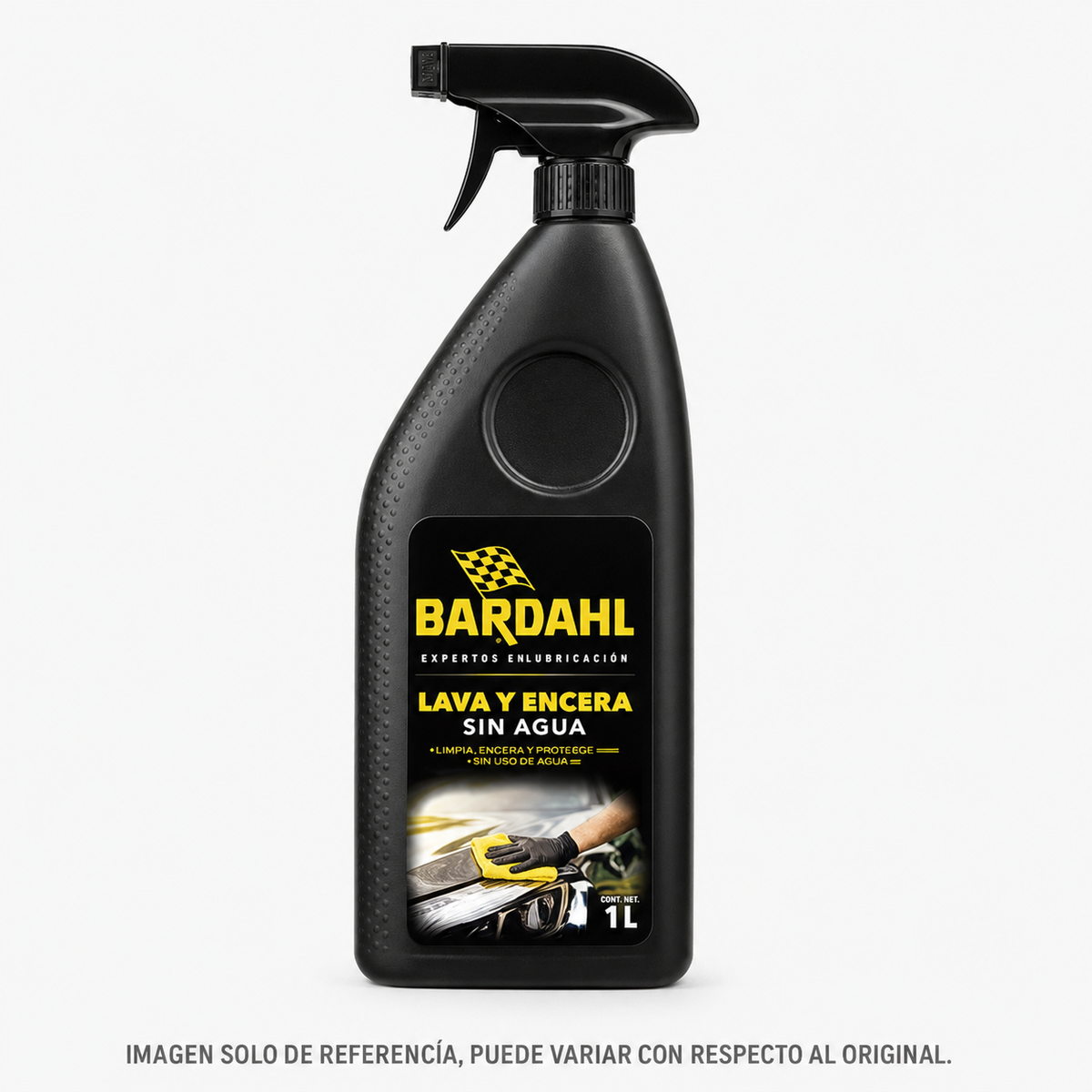 Bardahl lava y encera sin agua, 1 L