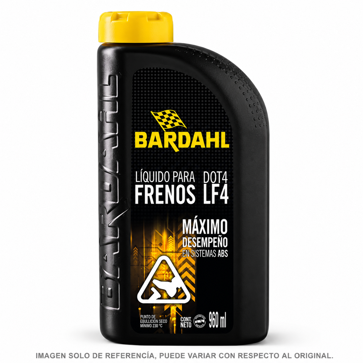 Líquido para frenos Bardahl DOT 4, 900 ml