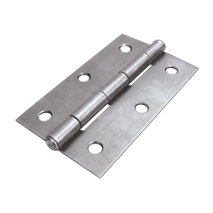 Bisagra rectangular acero pulido de 4" x 2 7/8" AKSI