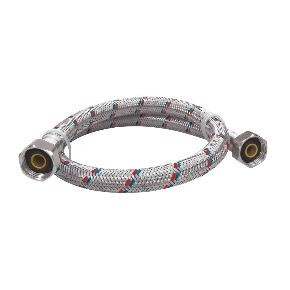 Manguera flexible para boiler de 60 cm- 3/4" x 3/4" AKSI
