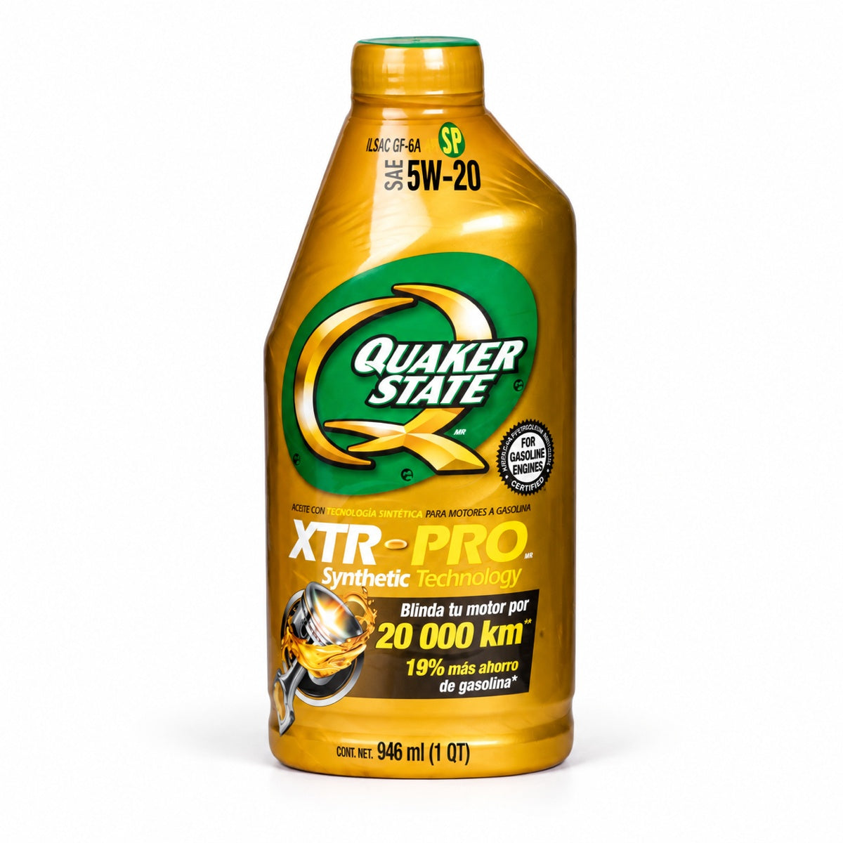 Aceite Quaker State XTR-Pro SAE 5W-20