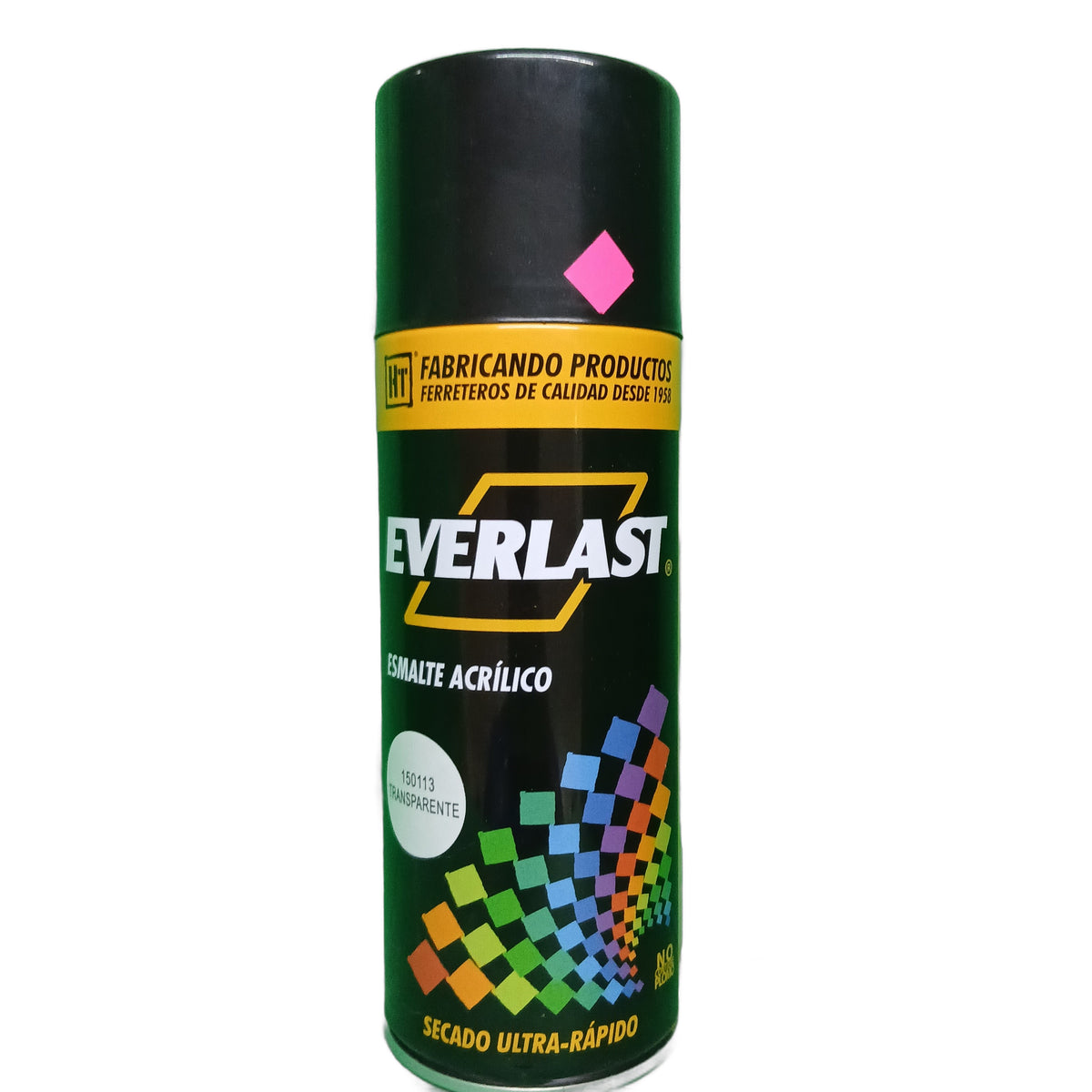 Pintura acrílica en aerosol Everlast Hecort — Transparente