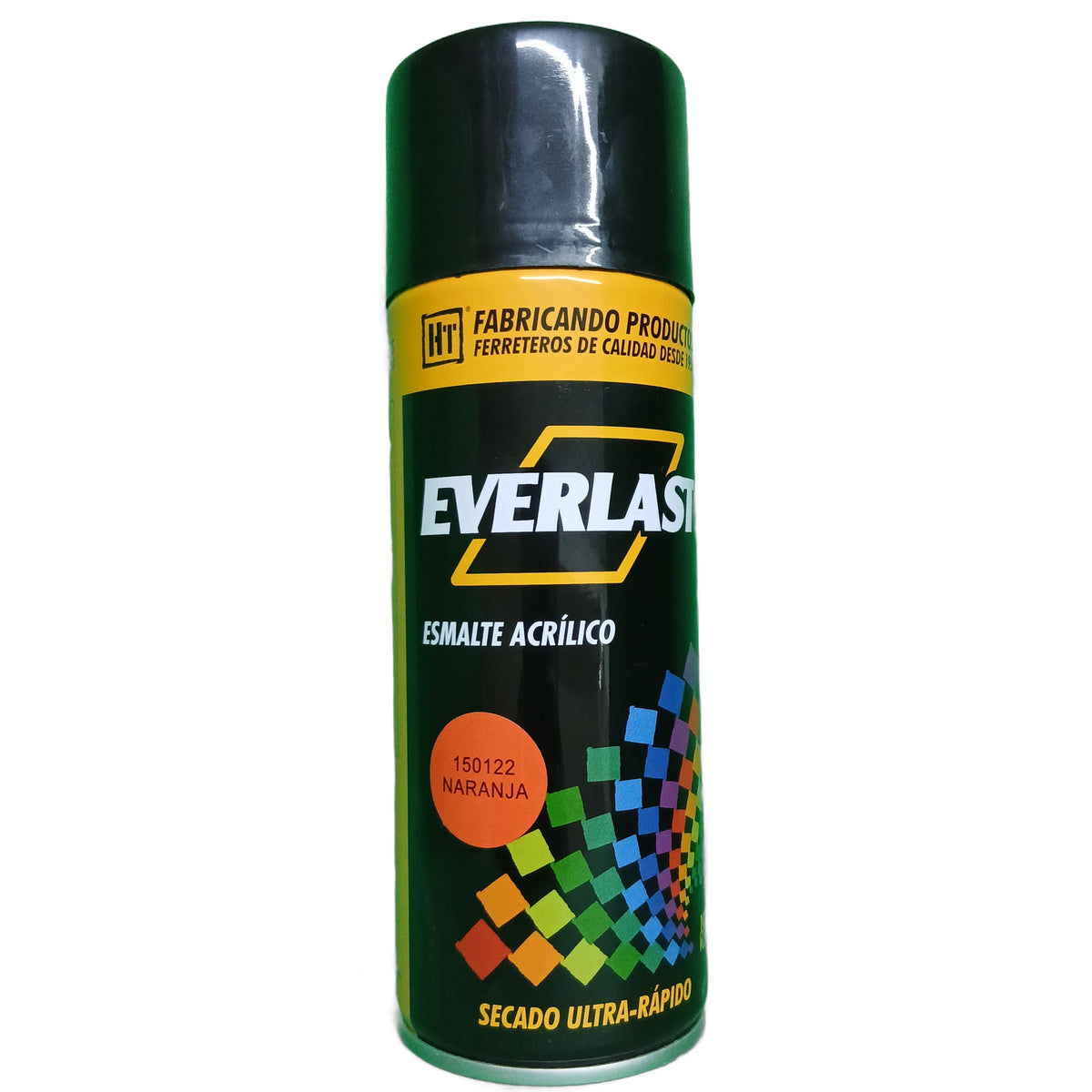 Pintura acrílica en aerosol Everlast Hecort — Naranja