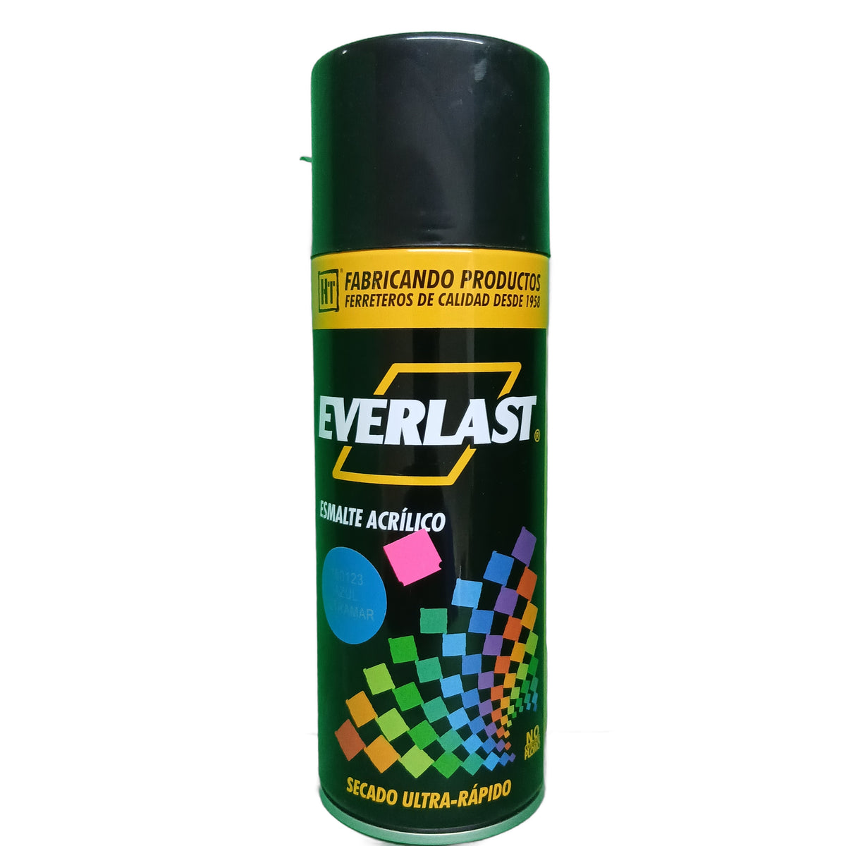 Pintura acrílica en aerosol Everlast Hecort — Azul Ultramar