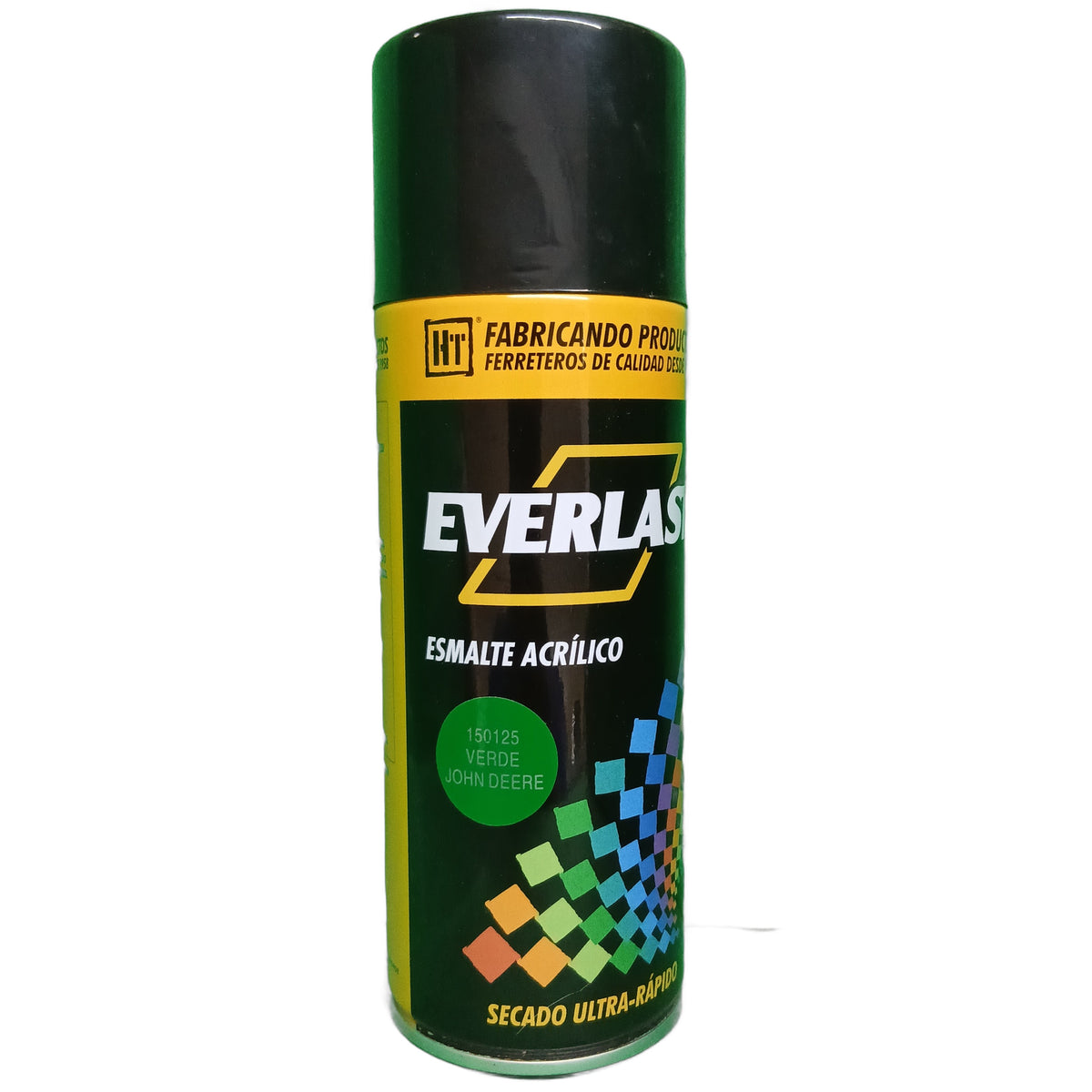 Pintura acrílica en aerosol Everlast Hecort — Verde John Deere