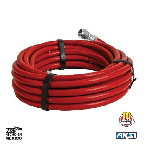 Manguera para aire baja presion 1/4" x 15 m. AKSI