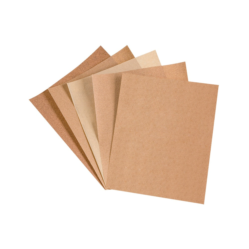 Lija para madera papel cabinet grano 180 caja 25 pzs. AKSI
