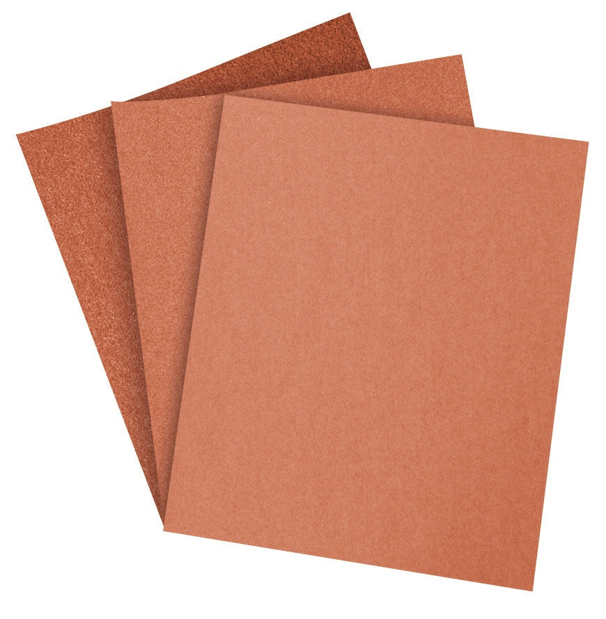 Lija para madera papel kraft grano 50 caja 25 pzs. AKSI