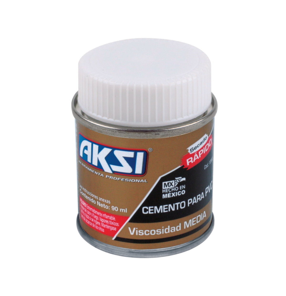 Pegamento para PVC bote 90ml AKSI