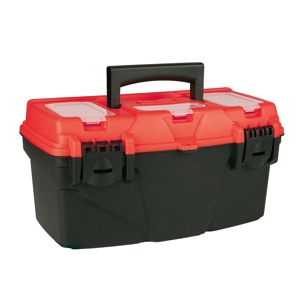 Caja de herramientas 13" Broches metalicos, AKSI AKSI