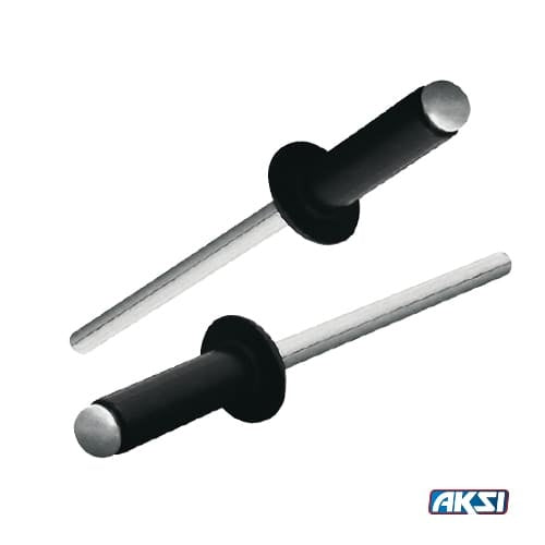 Remache negro 56N - 5/32" x 3/8" (bolsa con 100 pzs) AKSI