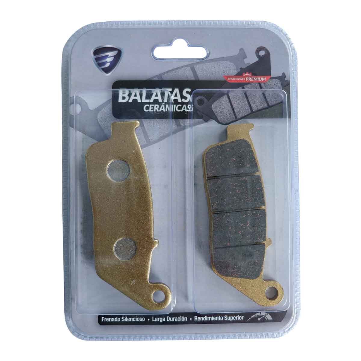 Balatas de freno delantero ITALIKA F14020830