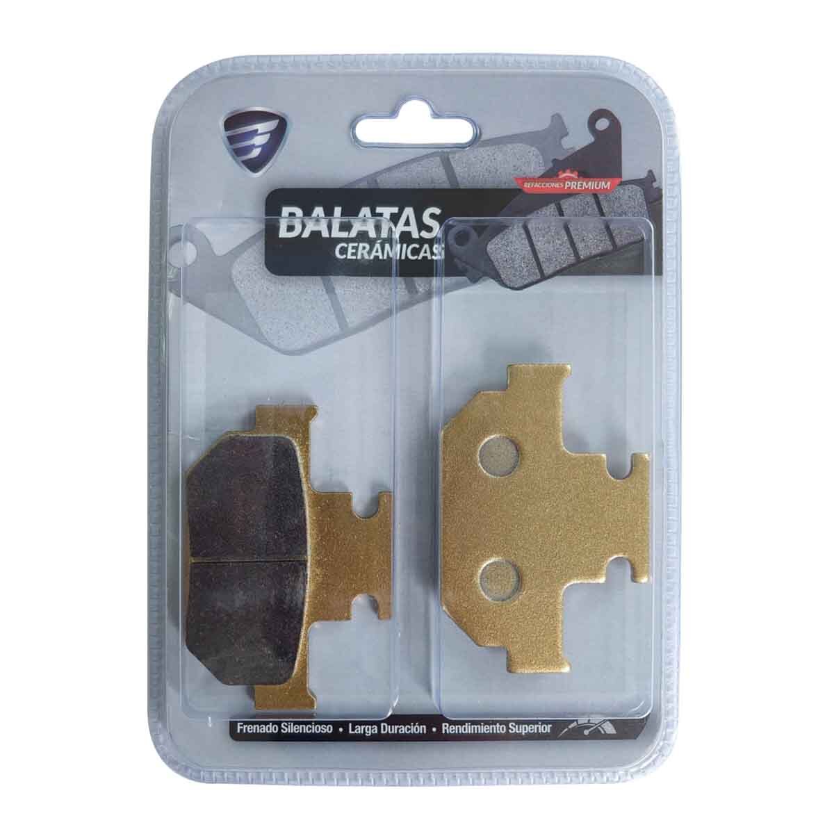 Balatas de freno delantero ITALIKA F14020831