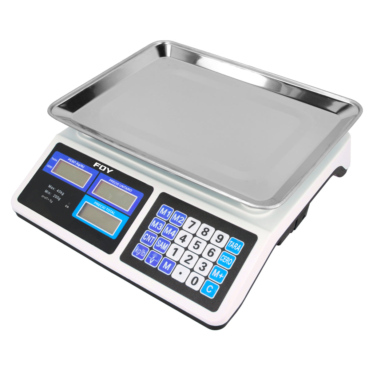 Báscula electrónica 40 kg Foy BAEMF