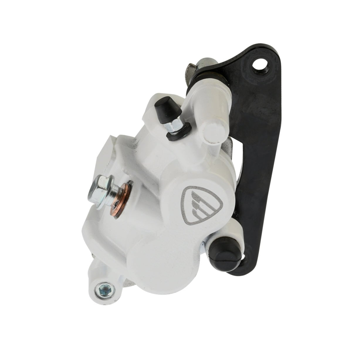 CALIPER FRENO DELANTERO BLANCO CON ISOTIPO - FERRETERÍA WITZI