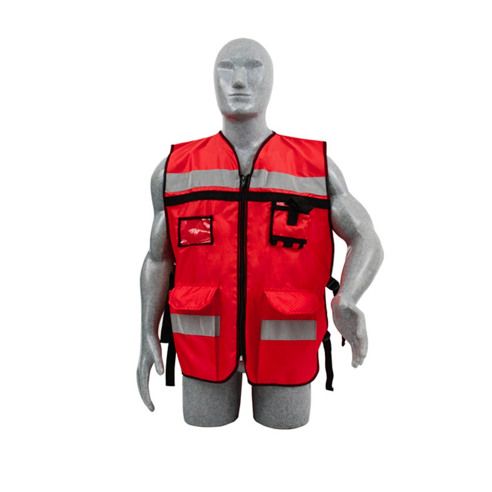 Chaleco Supervisor color Azul Marino Unitalla Surtek. - FERRETERÍA WITZI