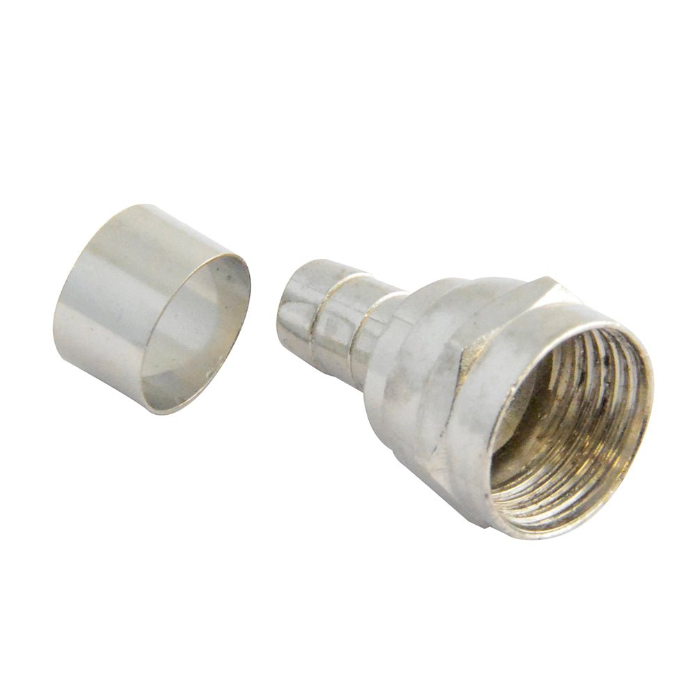 Conector para cable coaxial RG59 tipo campana, 4 piezas Surtek - FERRETERÍA WITZI