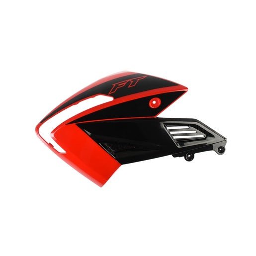 CUBIERTA TANQUE IZQ ROJO NEGRO - FT250TS - FERRETERÍA WITZI