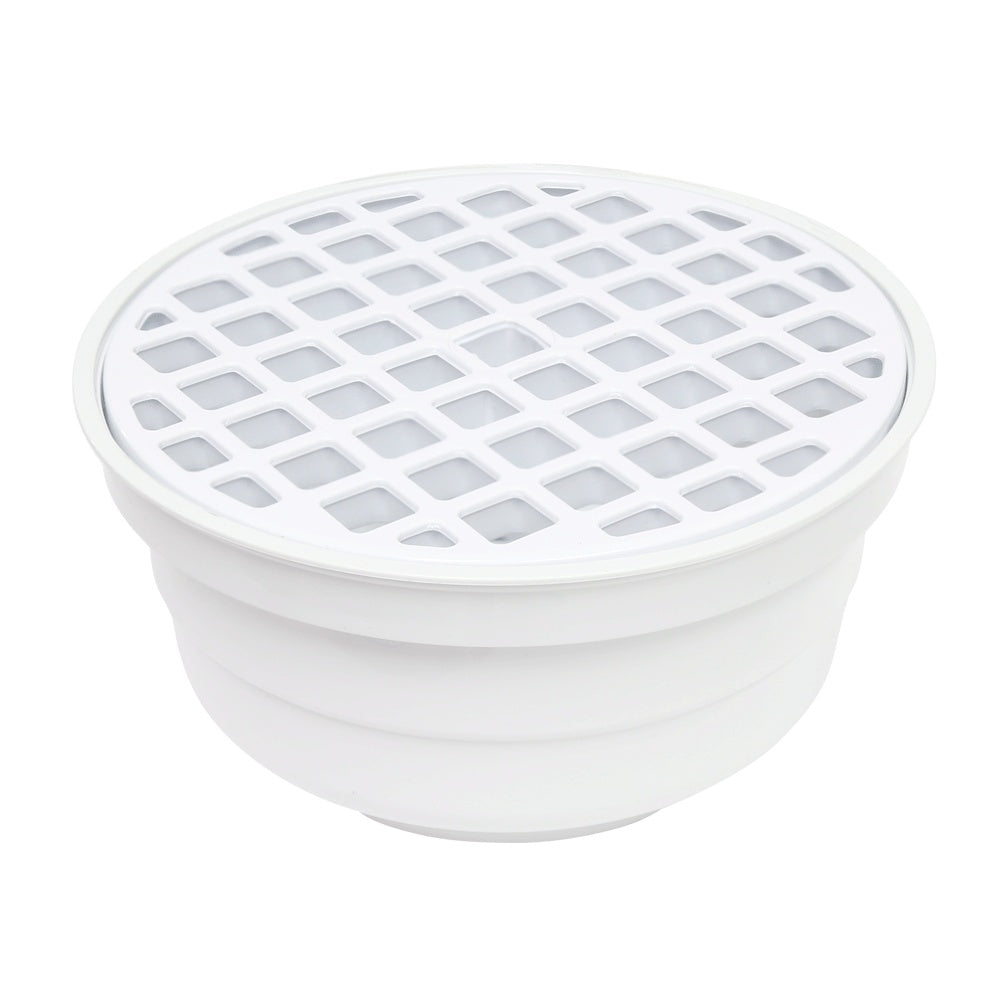 Coladera universal antiolores con rejilla blanca FLEXIMATIC 2259B — modelo 2259B