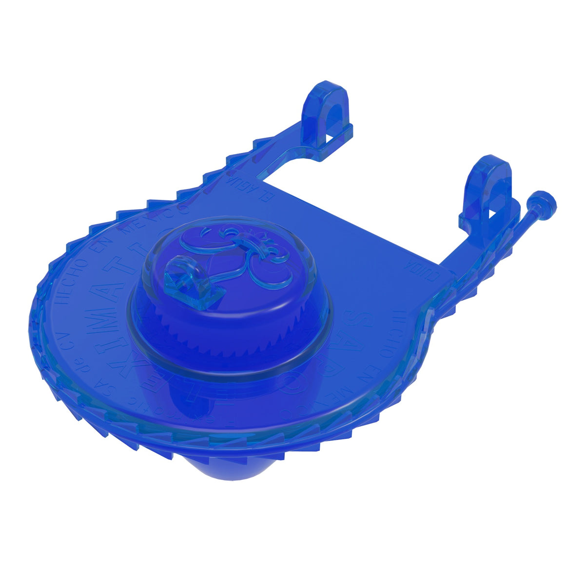 Sapo flap azul para WC FLEXIMATIC — modelo 2415