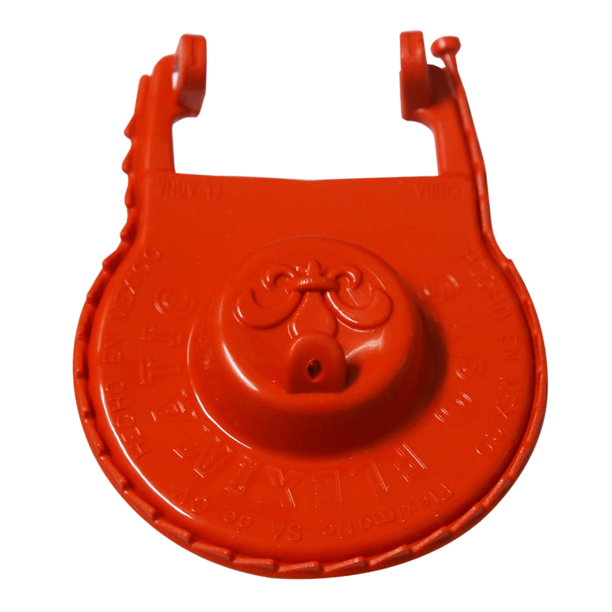 Sapo flap color naranja para descarga de 2" FLEXIMATIC 2464 — modelo 2464