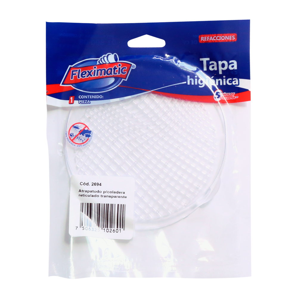Atrapa todo y tapa higiénica para coladera FLEXIMATIC 2694 — modelo 2694 — detalle 3