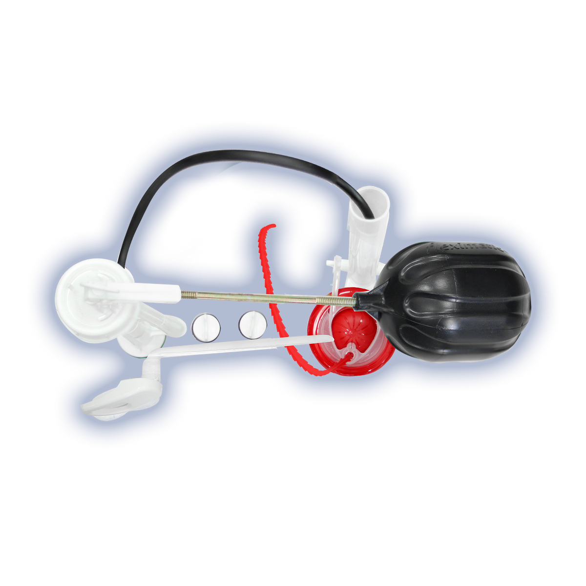 Juego de herrajes Maxtor blanco para WC FLEXIMATIC 2702 — modelo 2702 — detalle 1