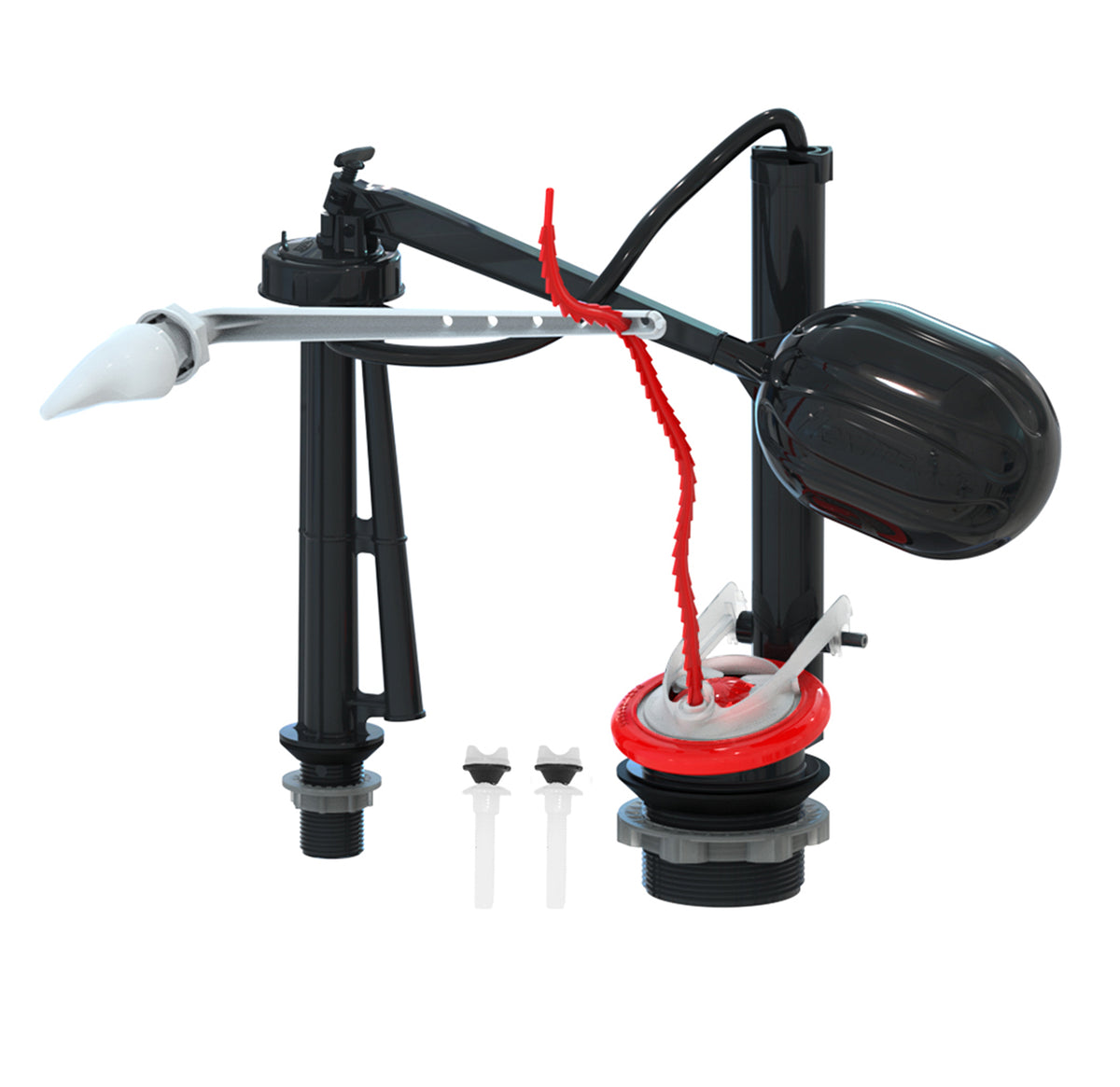 Juego de herrajes Maxtor negro para WC FLEXIMATIC 2702N — modelo 2702N — detalle 1