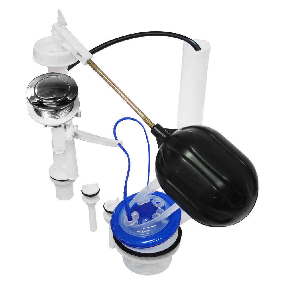Juego de Herrajes Zero-fugas descarga de 2", push button superior de 38 mm FLEXIMATIC 2724P — modelo 2724P — detalle 2