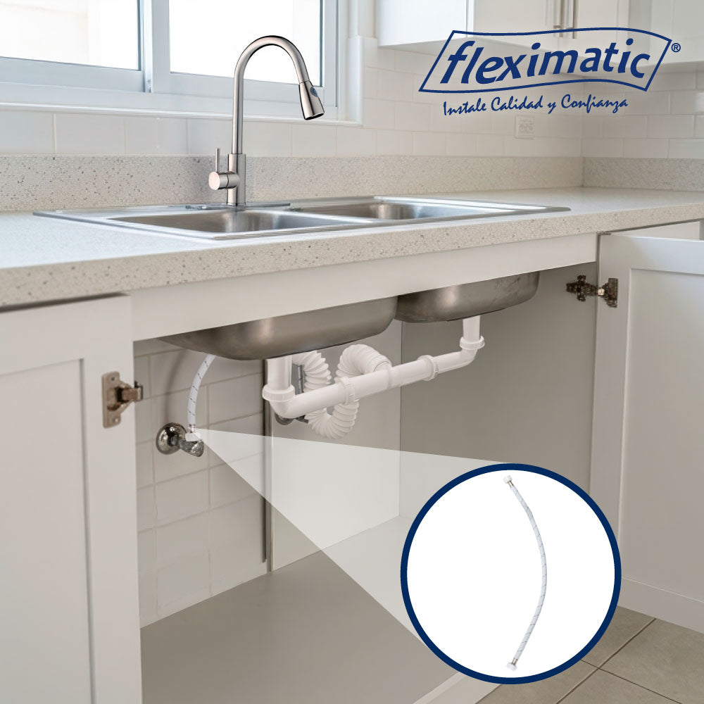 Manguera poli-acetal 1/2 × 1/2 FLEXIMATIC — modelo 4154 — detalle 3