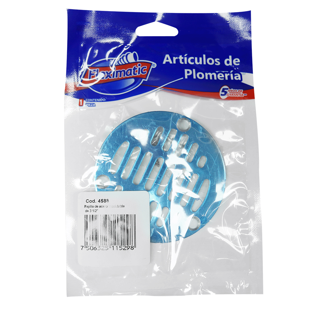 Rejilla de acero inoxidable de 3 1/2" FLEXIMATIC 4588 — modelo 4588 — detalle 3