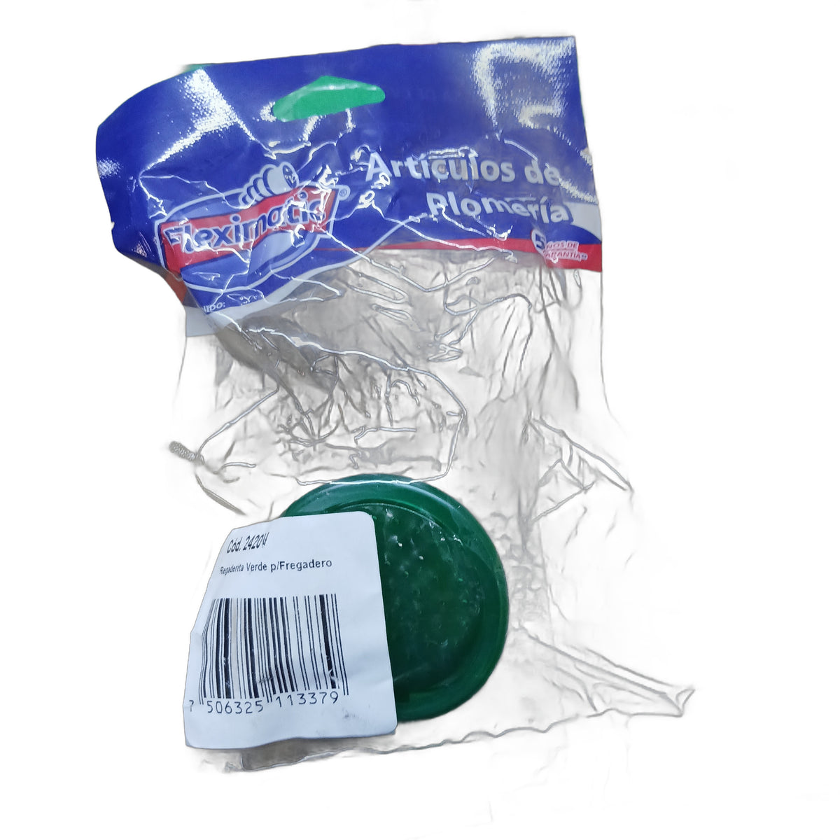 Regaderita verde FLEXIMATIC para fregadero