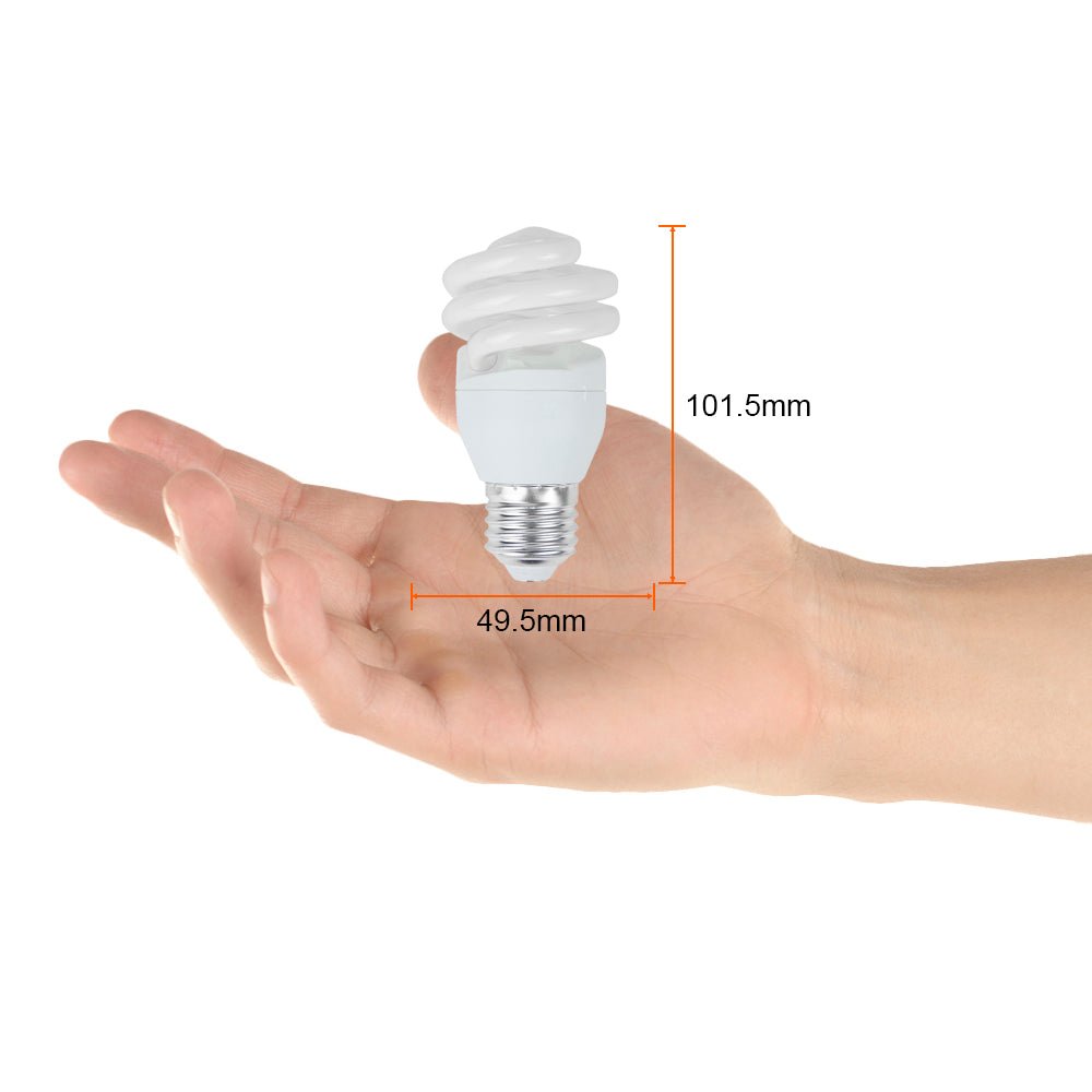 Foco Fluorescente Luz de Día, Base E27, No atenuable, Tecnolite - FERRETERÍA WITZI