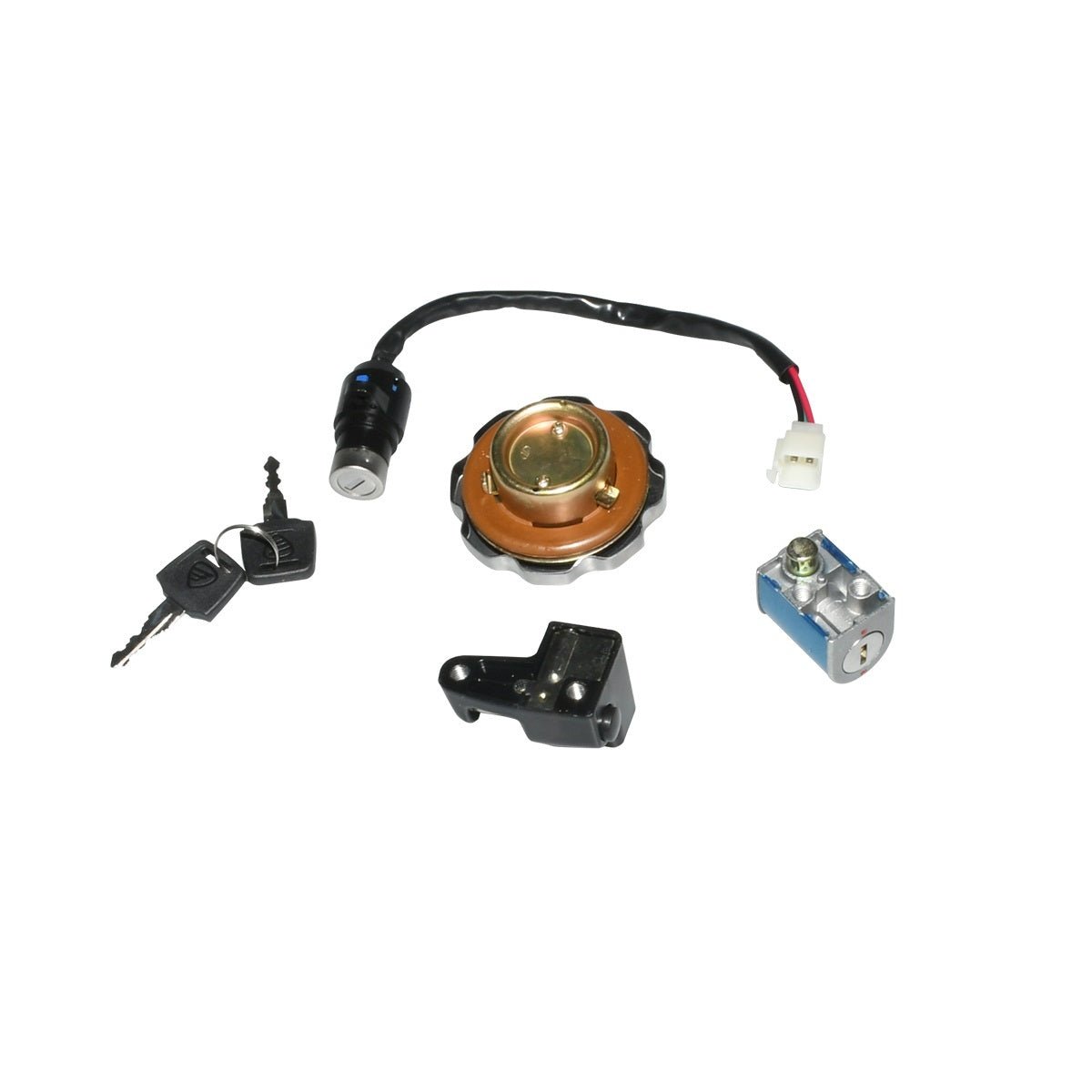 JUEGO CERRADURAS PARA DT125DELIVERY - FERRETERÍA WITZI