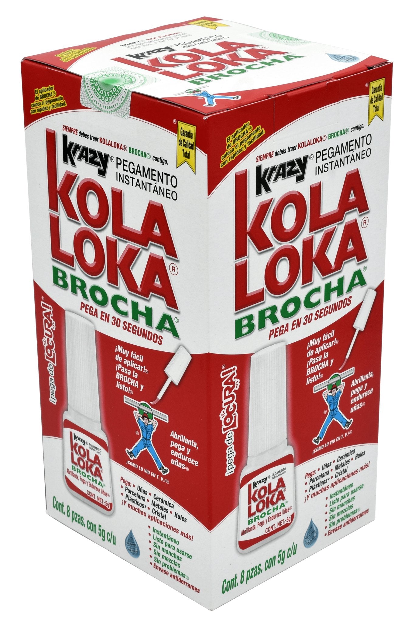 KolaLoka® Brocha 5g, Pegamento instantáneo de cianoacrilato - FERRETERÍA WITZI