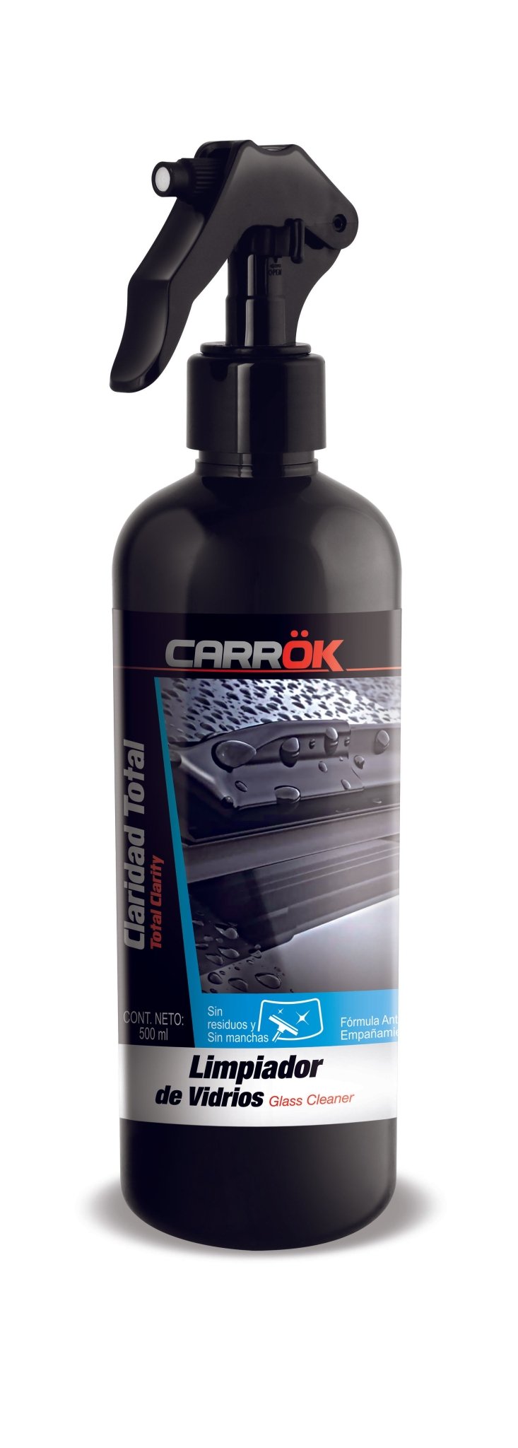 Limpiador de Vidrios CARROK para Autos - 500ml Aksi - FERRETERÍA WITZI