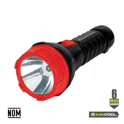 Linterna utilitaria: led 0.5W (700 mAh) Maxtool - FERRETERÍA WITZI