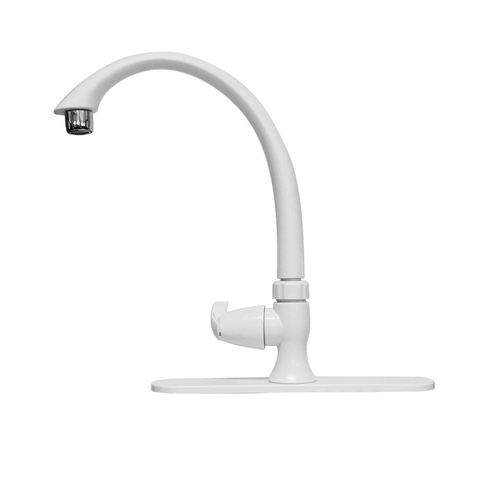 Llave para fregadero FLEXIMATIC 4431 de ABS color blanco