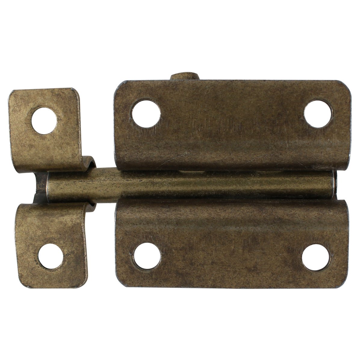 Pasador de sobreponer tipo barril acabado latón brillante, 4 cm Lock - FERRETERÍA WITZI