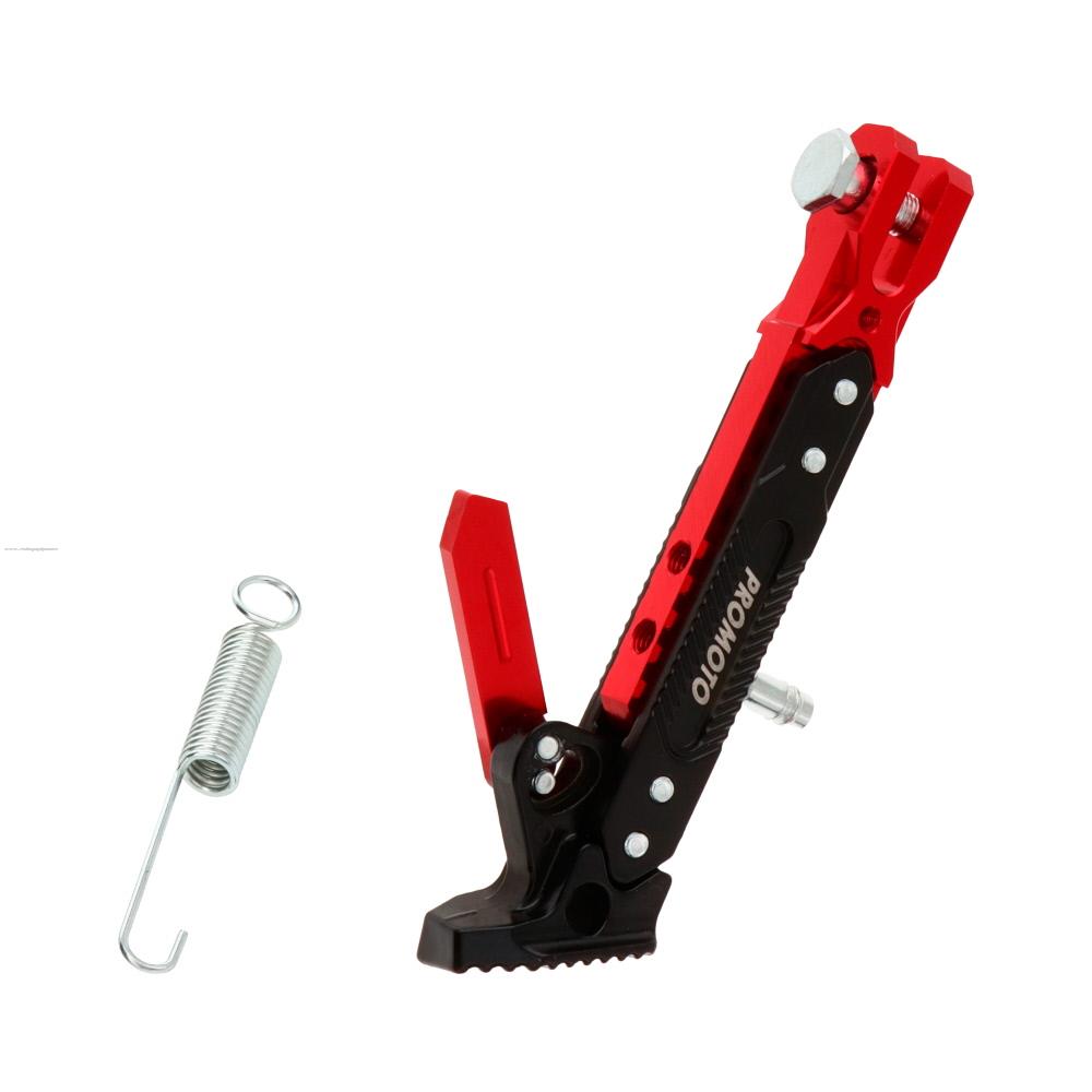 Tripié lateral universal ajustable rojo Promoto 1610-1038