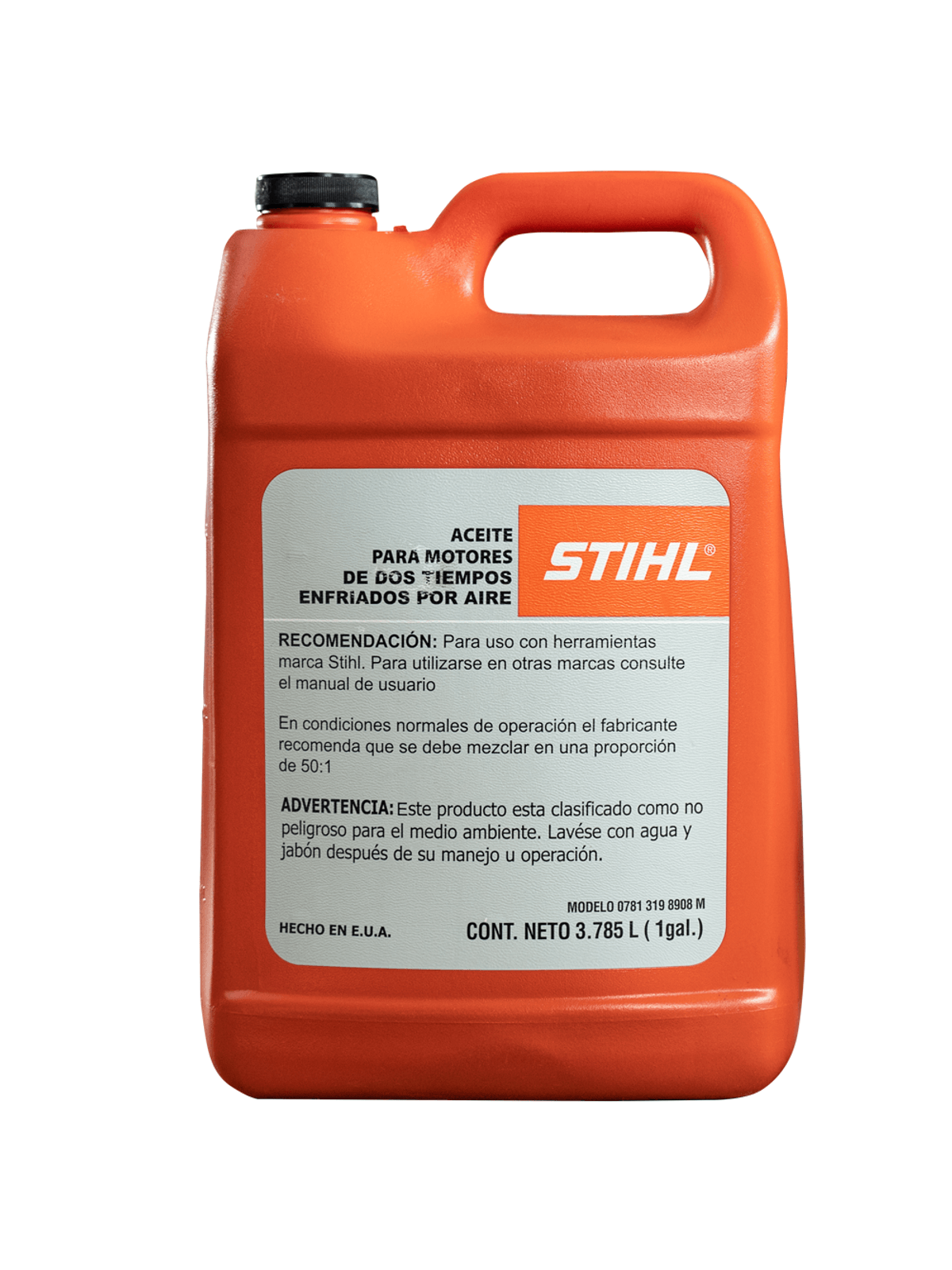 Aceite STIHL HP dos tiempos 1 galón 3.785 litros