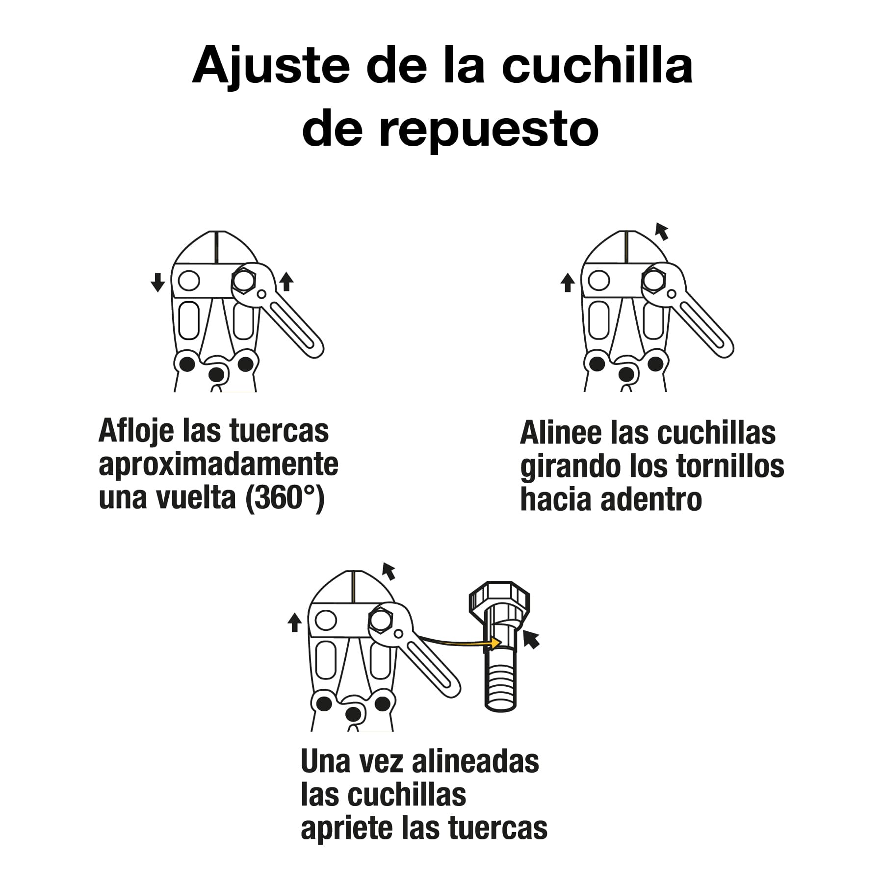 Cuchilla De Repuesto Para Cortapernos 14", Pretul