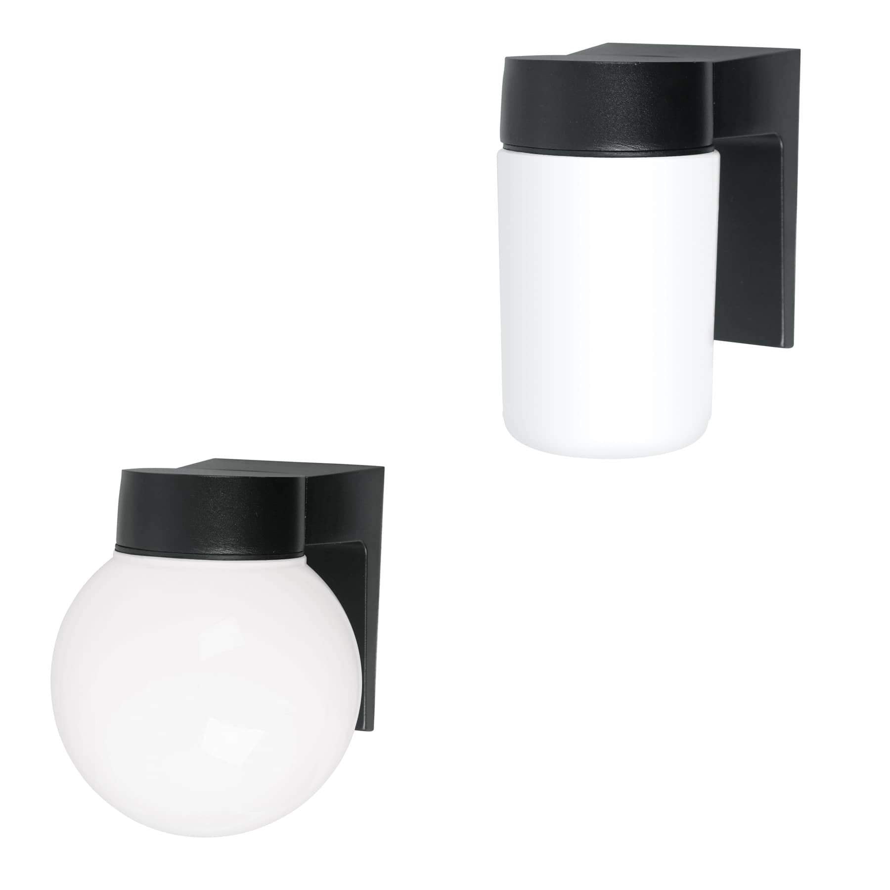 Arbotantes de LED tipo globo y vaso, Volteck - FERRETERÍA WITZI
