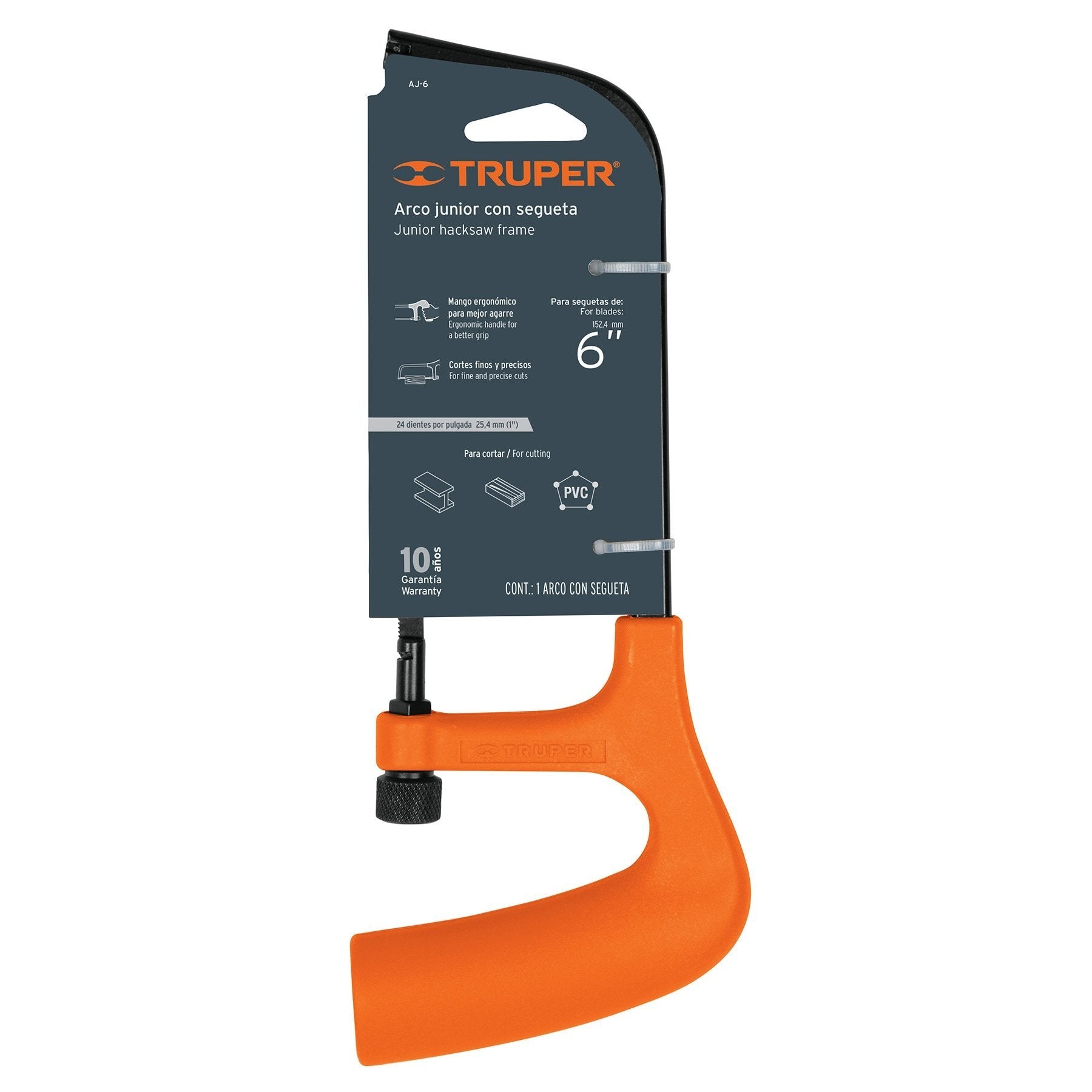 Arco junior para segueta 6" truper - FERRETERÍA WITZI