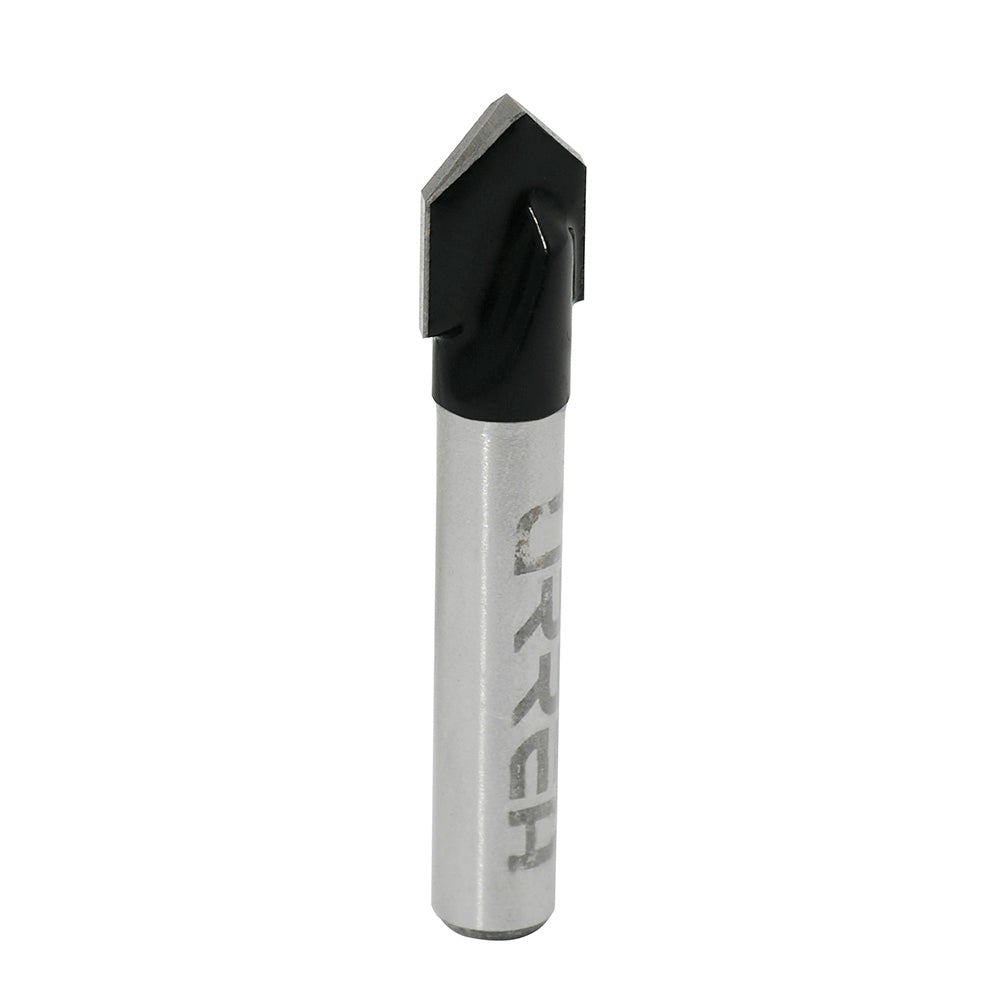 Broca para router 1/4 corte "V", Urrea - FERRETERÍA WITZI