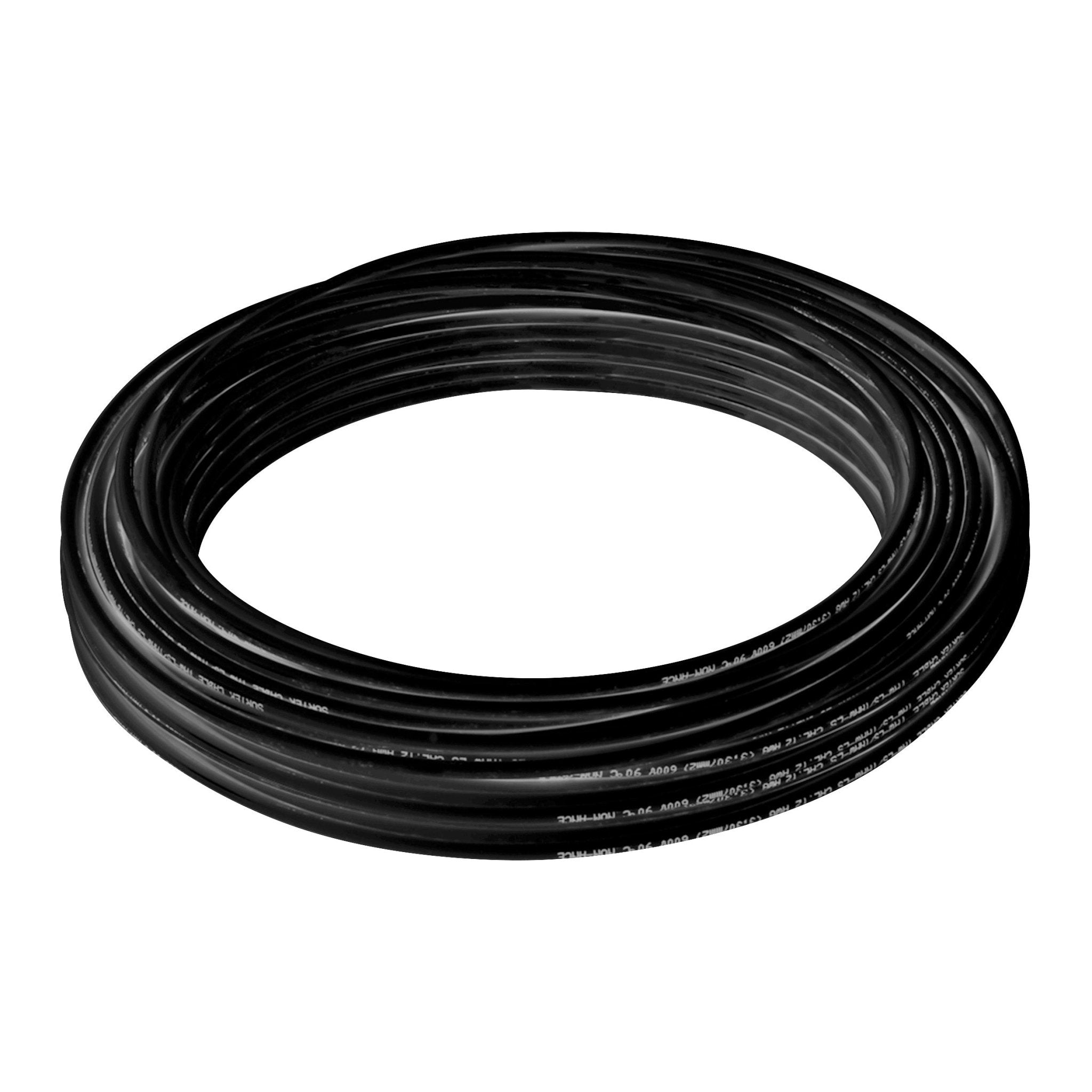Cable eléctrico tipo THW-LS/THHW-LS Cal.8 100mt negro Surtek. - FERRETERÍA WITZI